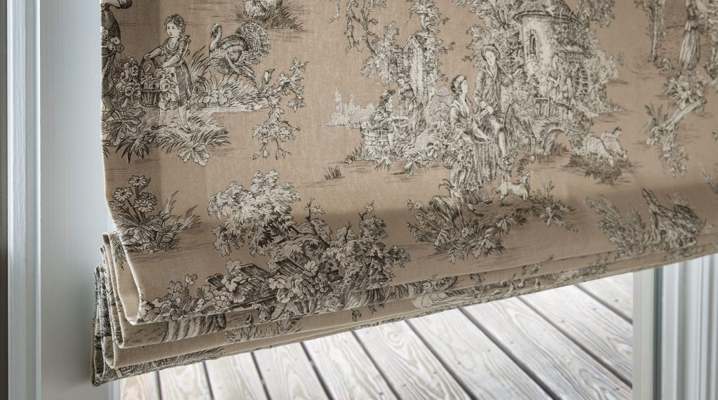 Graber Fresco Roman Shades Seattle, WA